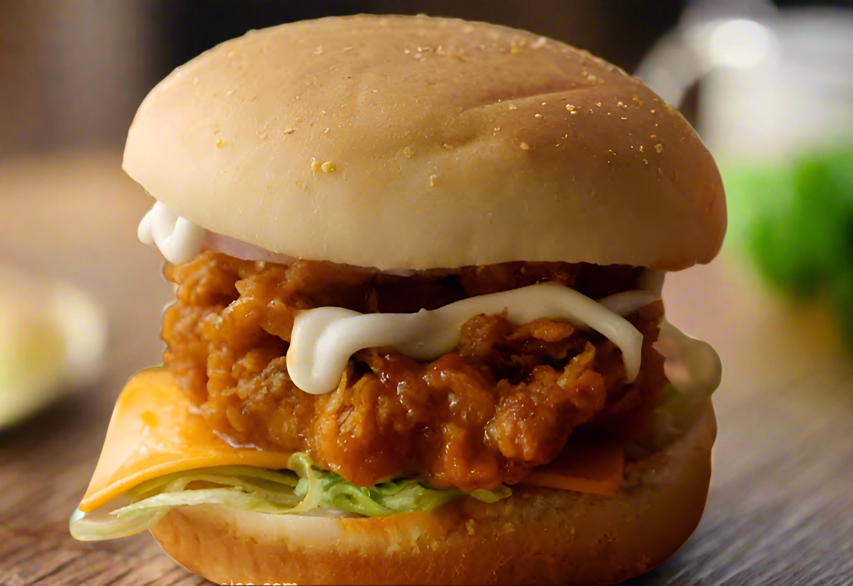 Fried Chicken Burger