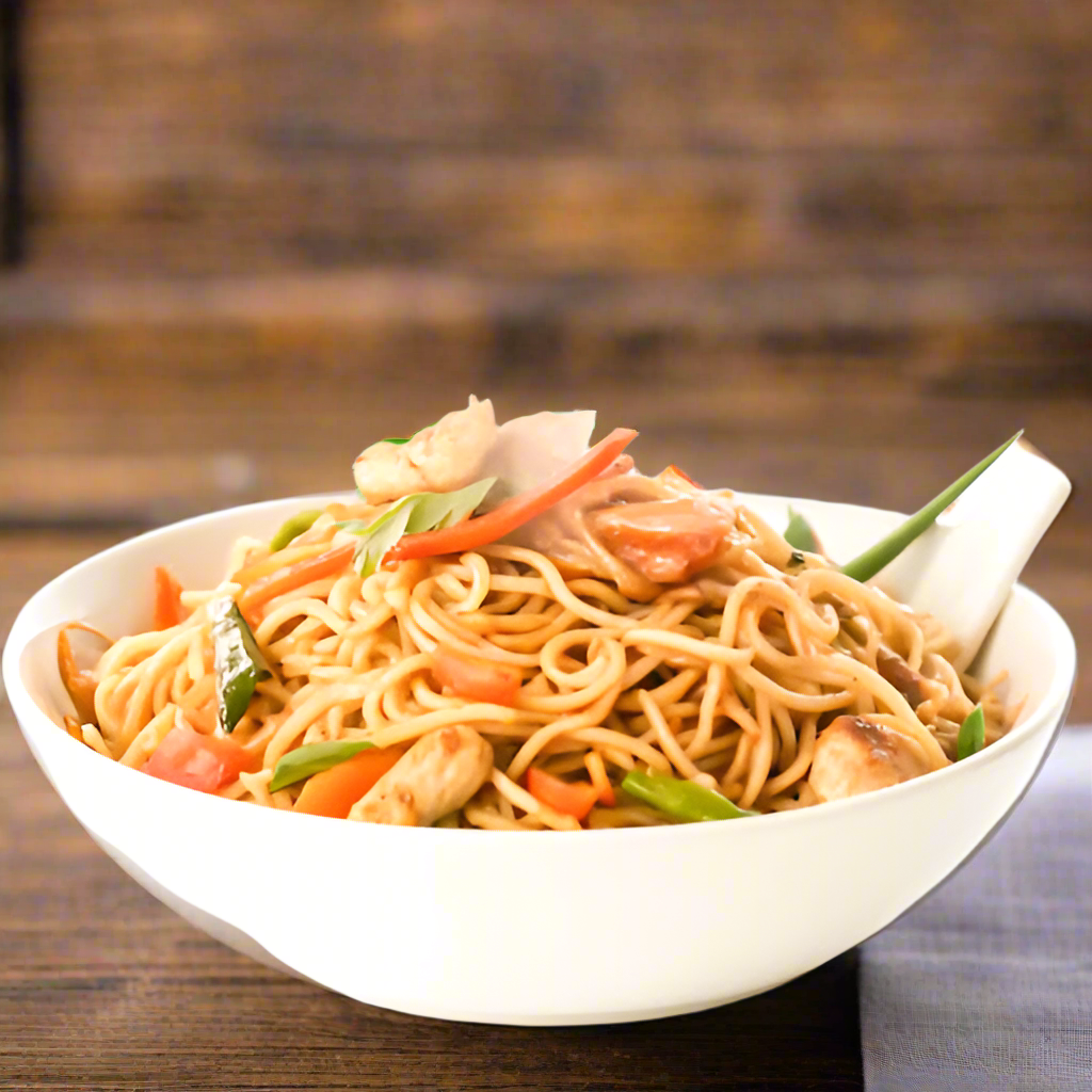 Egg Chicken Noodles