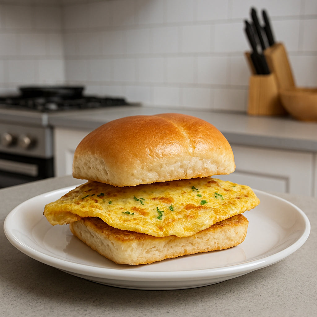 Egg Masala Pav