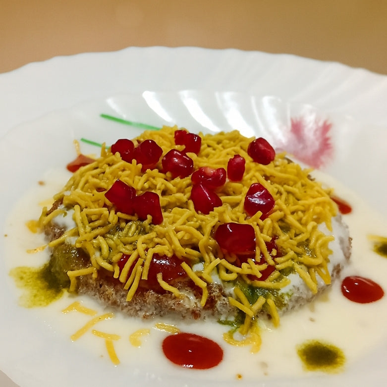 Golden Twin Tikki Aloo Chaat