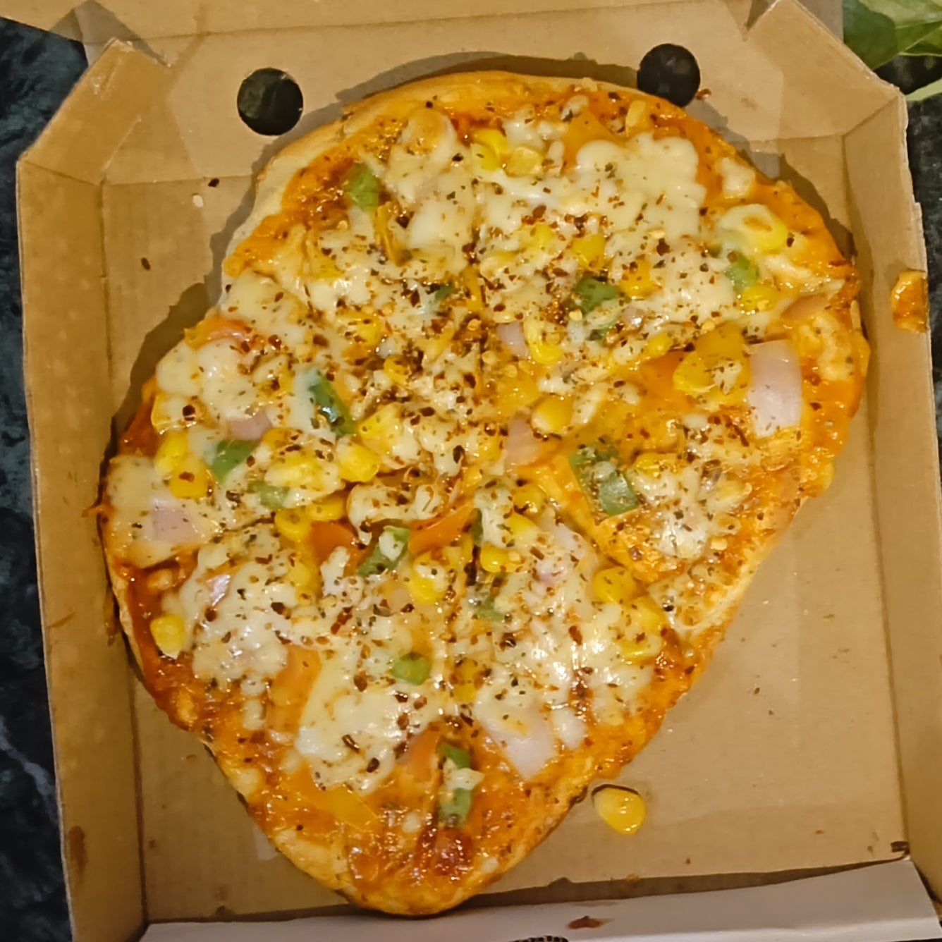 Veg Cheese and Corn Pizza