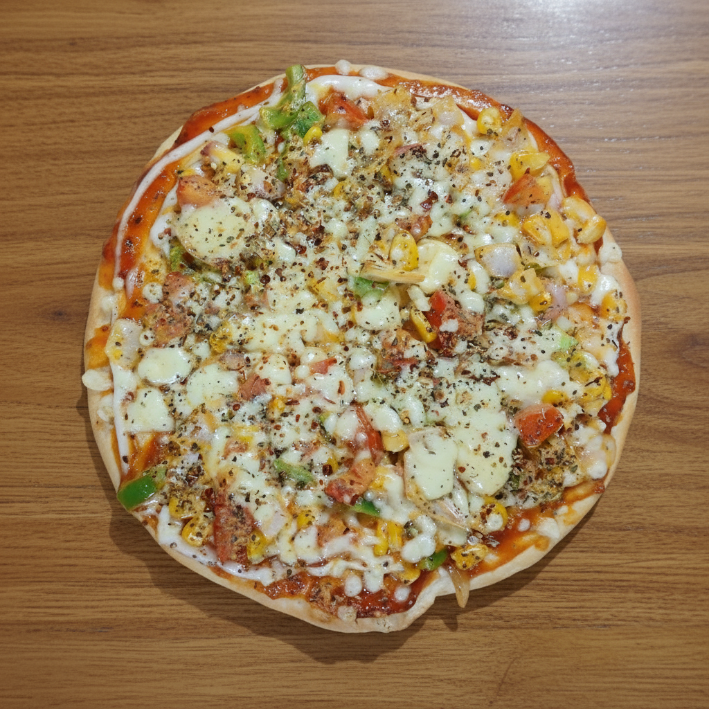 Veg Cheese and Corn Pizza