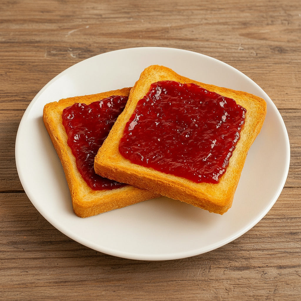 Toasted Bread with Jam