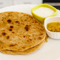 Aloo Paratha [1pc] with sweet curd and pickle